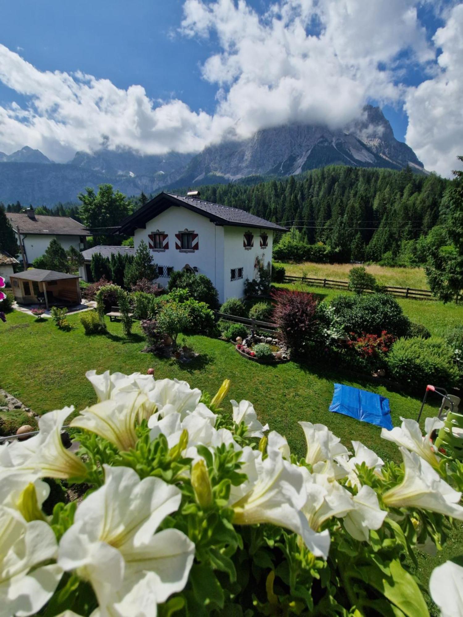 Gaestehaus Schoeneweiss Ehrwald Exteriör bild
